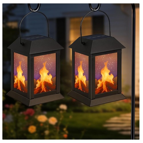 2er pack solar laternen - , für