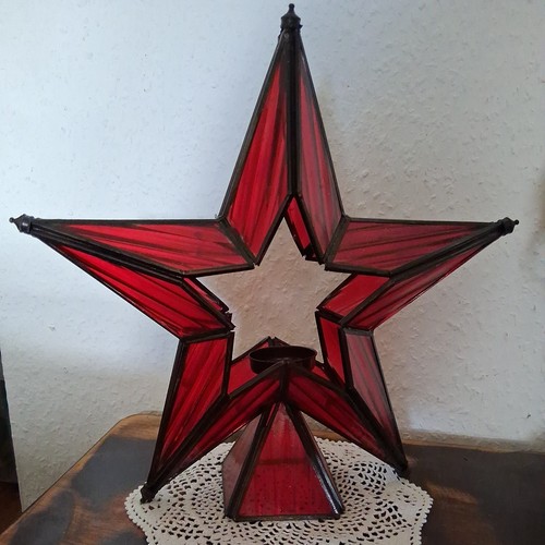 Vintage stern kerzenhalter - vintage,