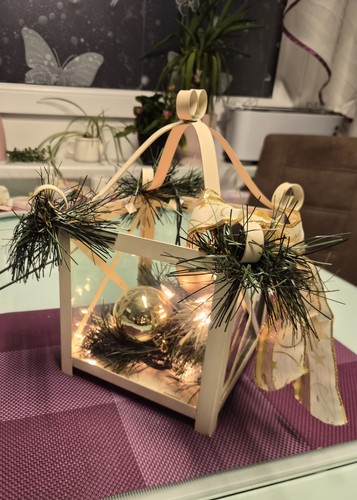 Weihnachtliche dekorierte